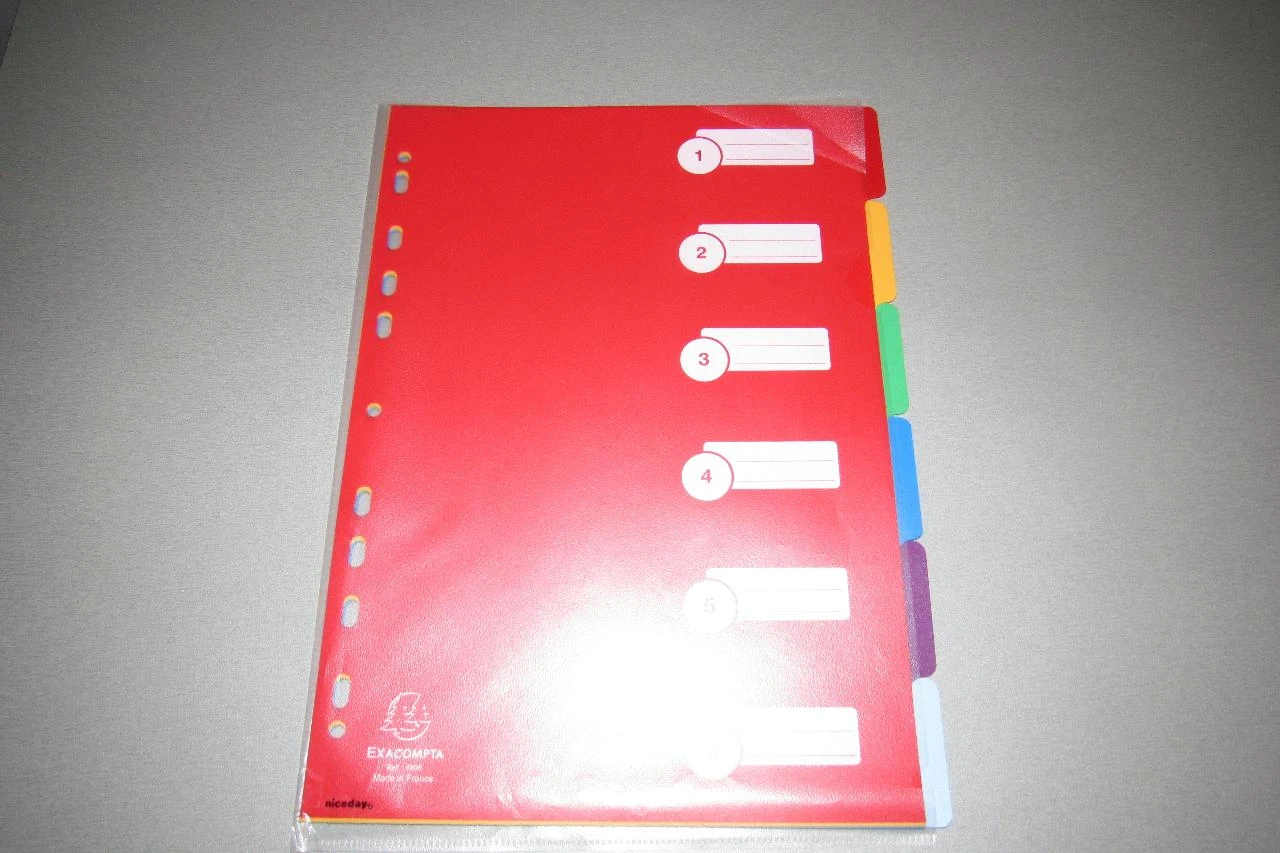 LOT DE 4 PAQUETS D'INTERCALAIRES GRAND FORMAT - NEUF - n°28 – photo 2
